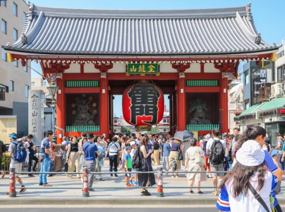 شقة 503 Oshiage Sta 3Mins Walk! Wi-Fi & Elevator 4Pax طوكيو المظهر الخارجي الصورة