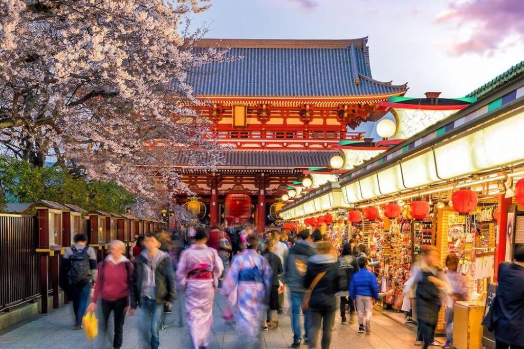 شقة 503 Oshiage Sta 3Mins Walk! Wi-Fi & Elevator 4Pax طوكيو المظهر الخارجي الصورة